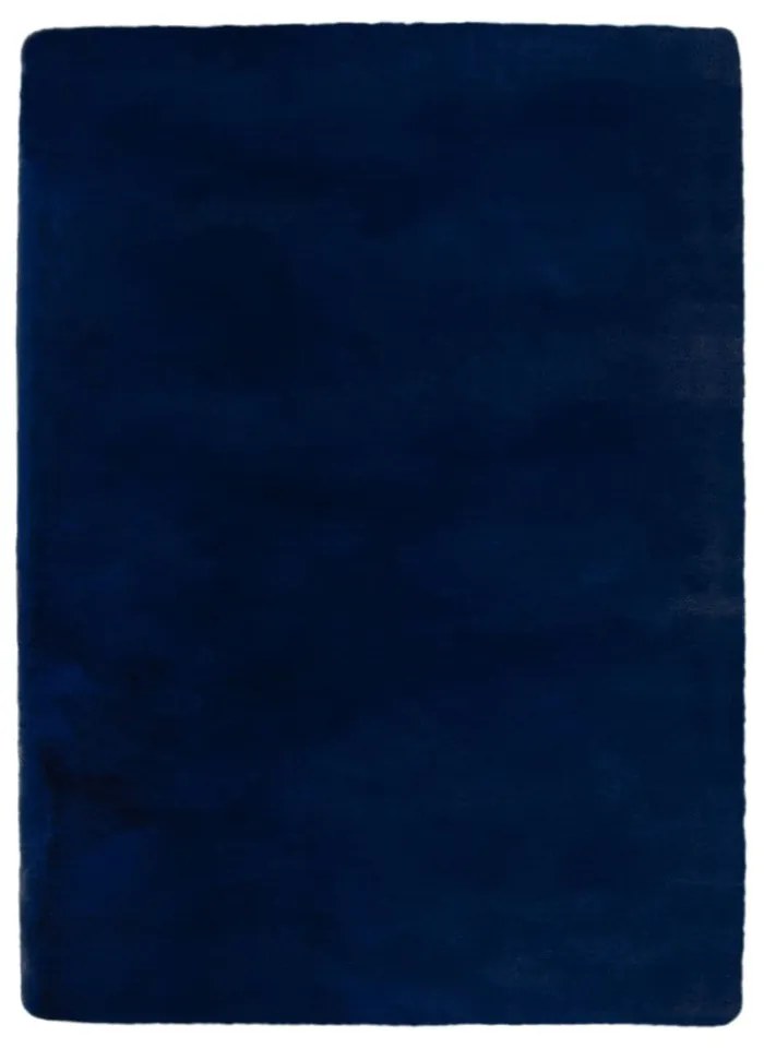 Blană albastru-închis sintetică 120x170 cm Ivy Luxury Fur – Flair Rugs