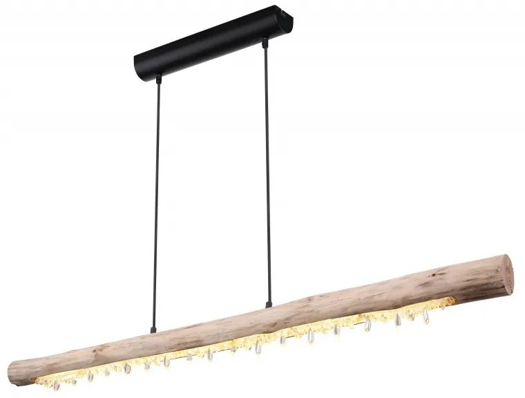Lustra suspendata LED, design modern, Felicitas 15354-20 GL