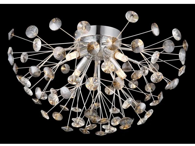 Plafoniera design elegant KATRINA 45cm crom 64135DC GL