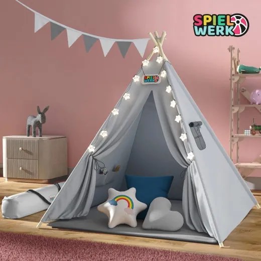 Deuba Cort copii tipi 160x120x120cm - gri