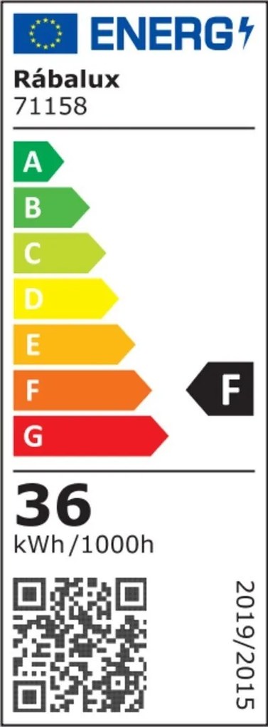 Plafoniera LED moderna Ezio 36W negru, alb