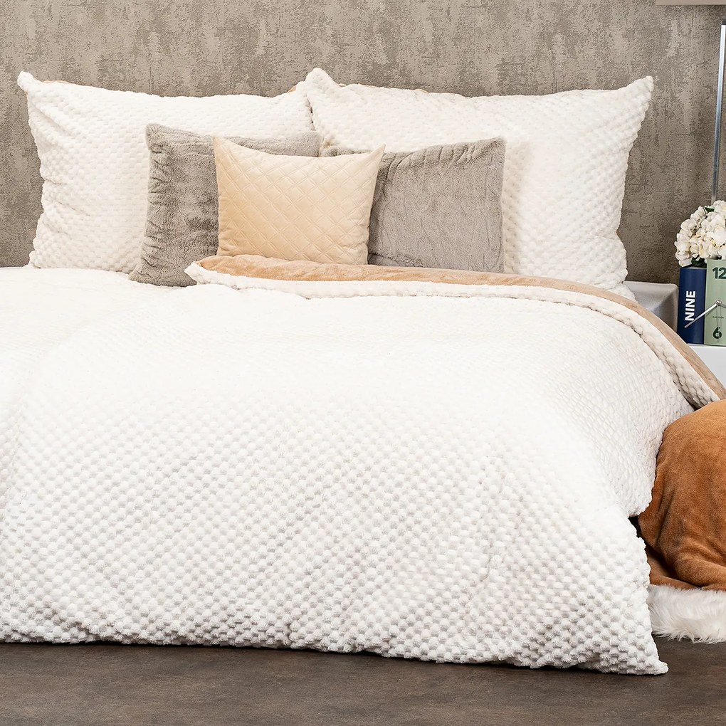 Lenjerie de pat din microflanel 4Home Caress, 140x 200 cm, 70 x 90 cm