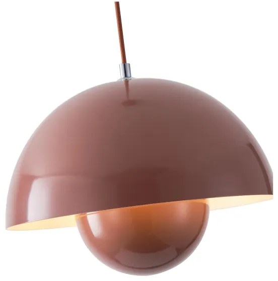 Lustră pe cablu 1xE27/15W/230V roșu