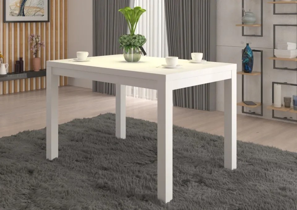 Măsuță de cafea, 120x80, OLAF 2, ADRK Furniture (Culoare: Alb)