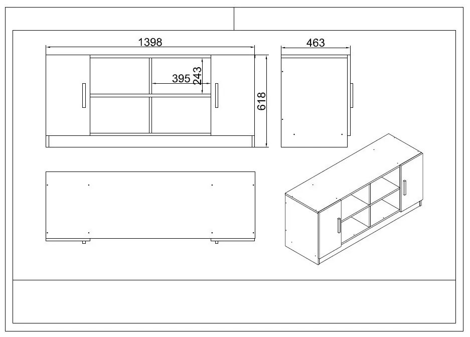 Set mobilier de birou VO18-OB