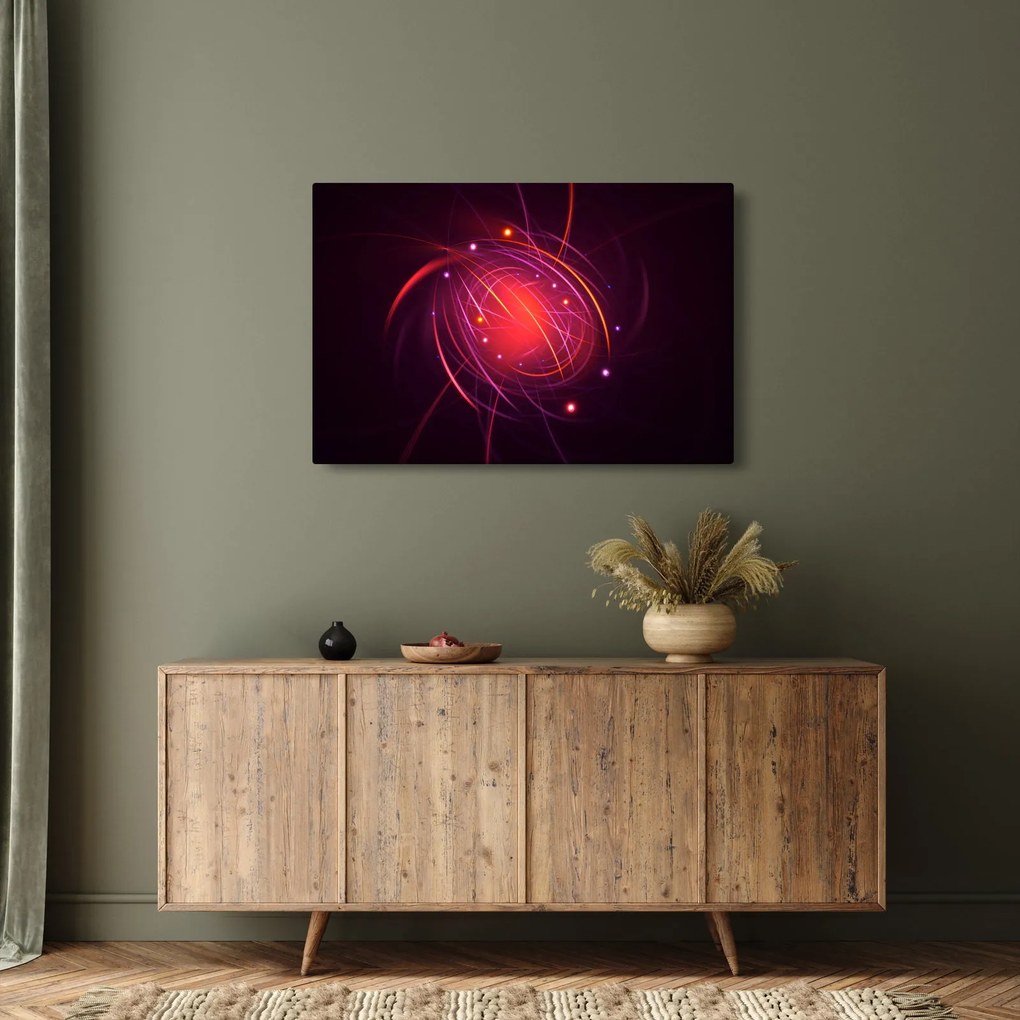 Tabloul modern cu abstacțiune (90x60 cm)