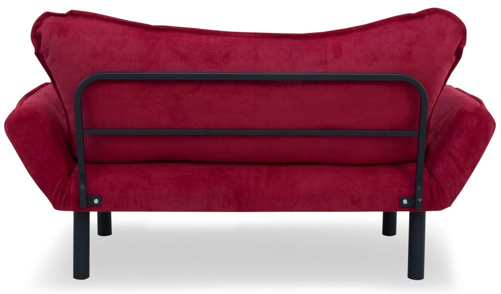 Canapea extensibilă două locuri Chatty (bordo). 1062613