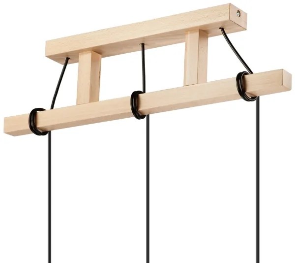 Candelabru pe cablu LEON 3xE27/60W/230V