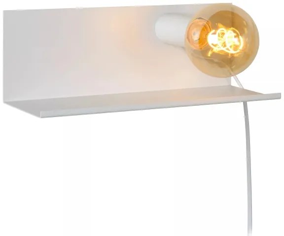 Lucide 06218/01/31 - Aplică perete SEBO 1xE27/40W/230V alb