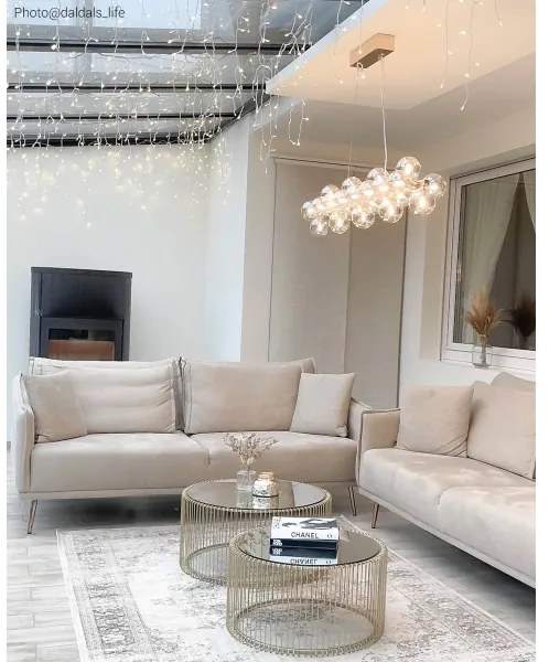 Lustră pe cablu ByRydens 4200960-5503 SPLENDOR 25xG9/5W/230V