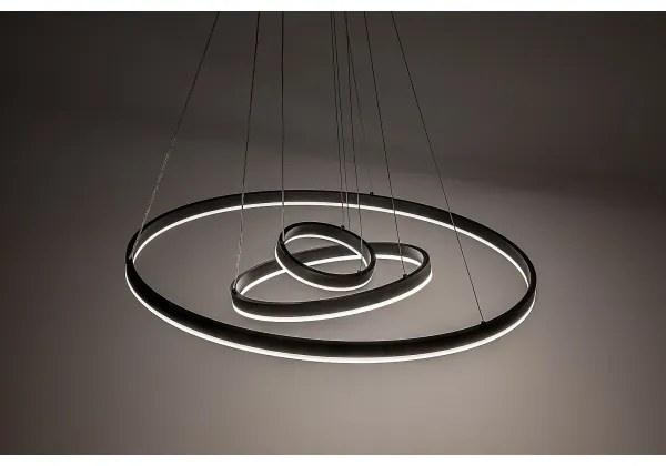 Rabalux 72306 ISAURE – Pendul LED dimmabil pe cablu, 100W/230V, 3000–6500K + telecomandă