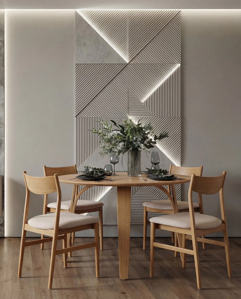 MAZZONI EXPORT CAMELIA Bej Deschis/cadru Stejar Natural - SCAUN DIN LEMN TAPIȚAT PENTRU LIVING SUFRAGERIE BUCĂTĂRIE MODERN CLASSIC