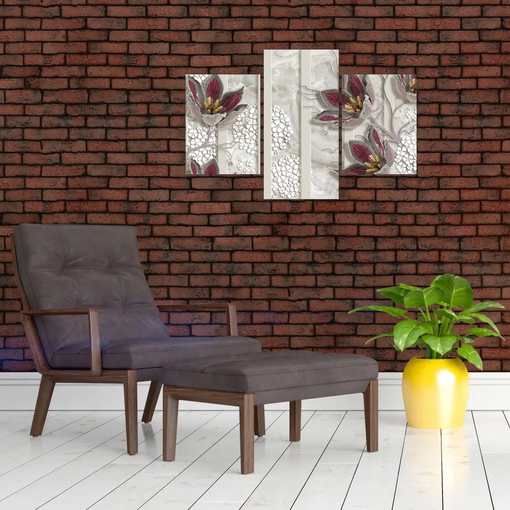 Tablou - Flori decorative (90x60 cm)