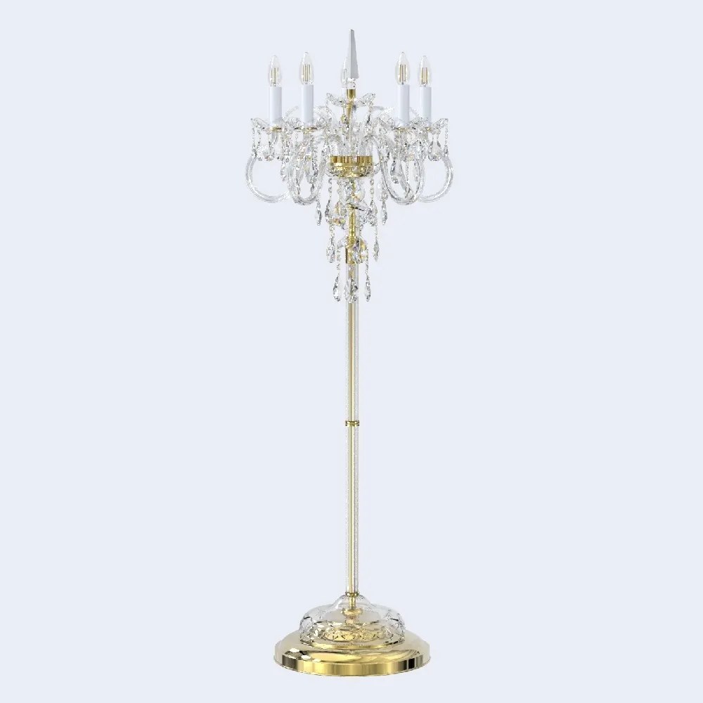Lampadar cu 5 brate LUX design modern, Cristal Bohemia Exclusive Miracle