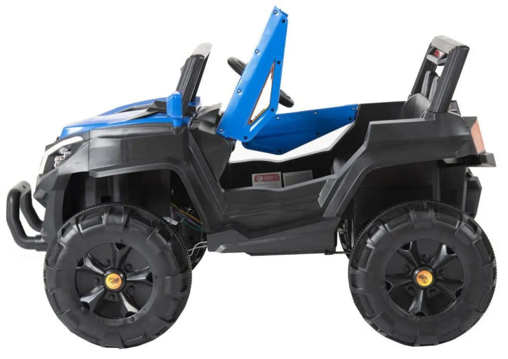 Masinuta Electrica cu acumulator pentru copii NOVOKIDS™ Atlantis Buggy UTV , 2 locuri, Cu faruri luminoase, Telecomanda, 3-8 ani , max 35 kg , 12V,
