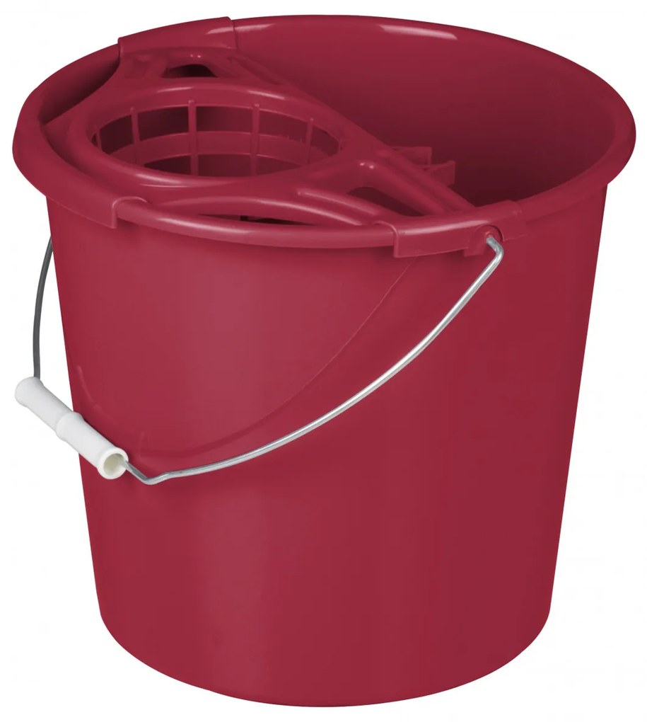 Galeata cu storcator 10L, rosu, Simi