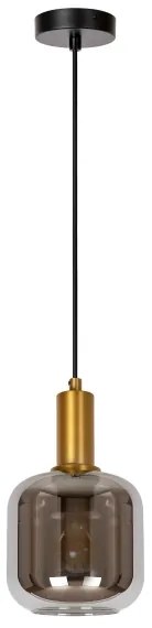 Lustră pe cablu Lucide 45494/16/65 JOANET 1xE27/40W/230V negru