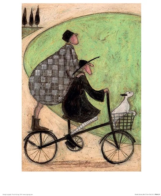 Imprimare de artă Sam Toft - Double Decker Bike