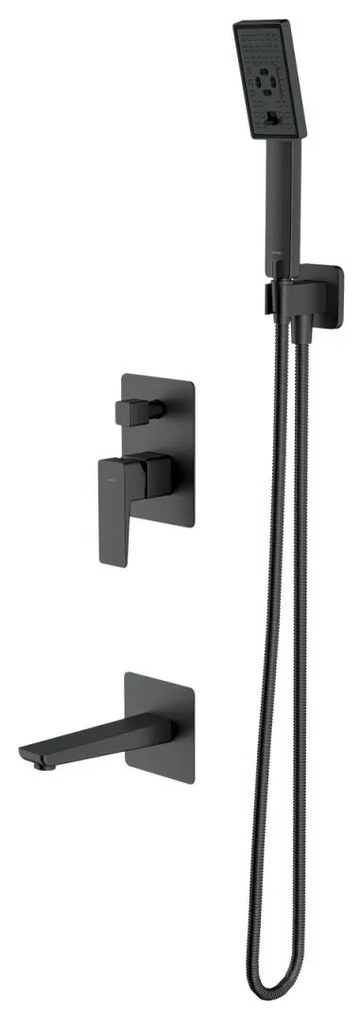 Omnires Parma set de dus ascuns grafit SYSPMW01GR