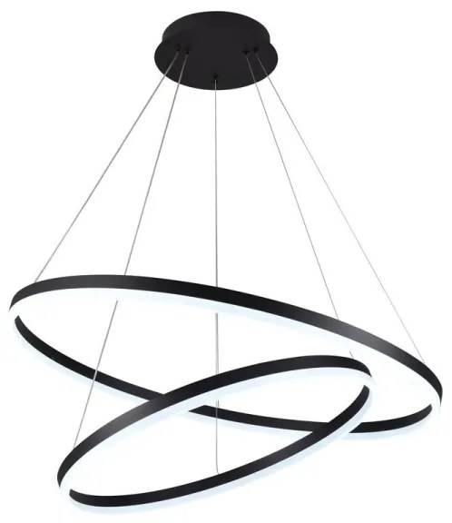 Lustră LED dimabilă pe cablu LED/100W/230V 3000-6500K + telecomandă