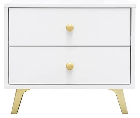 Noptieră Astradon (Alb + auriu) . Promo -16%. 1104500