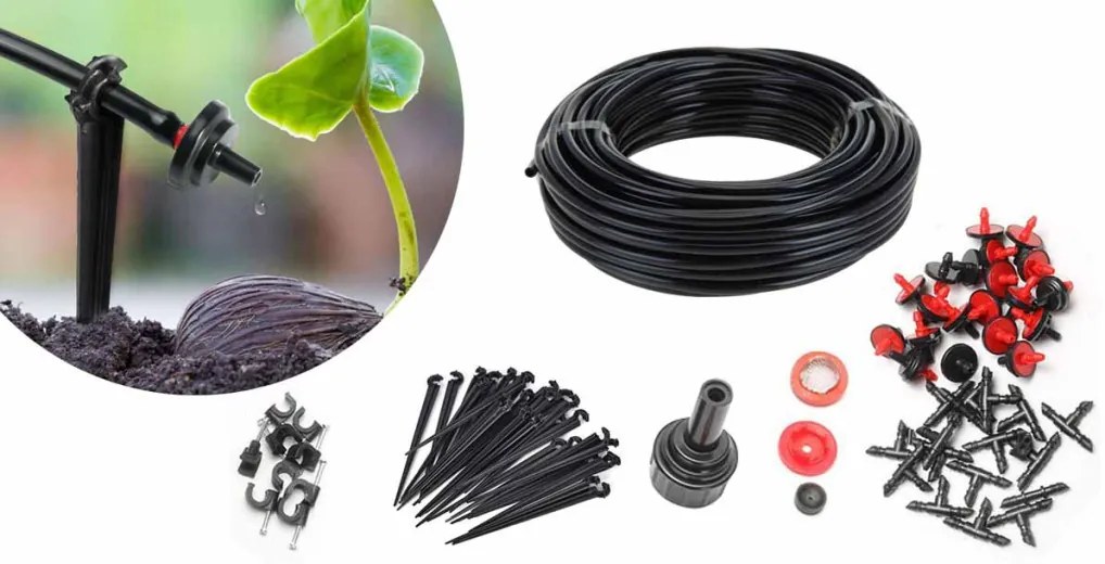 Sistem de irigare prin picurare pentru gradina