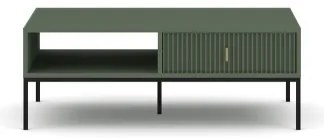 Masă de cafea SUE, verde/negru