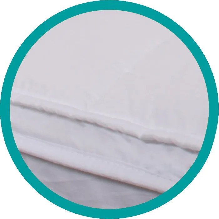 Protectie pentru saltea cu doua straturi - TOPPER 160 x 200 cm