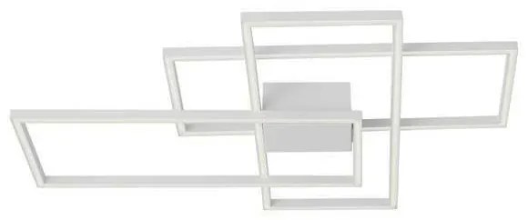 Lustra LED aplicata design modern geometric BILBAO 55W alba NVL-9977001