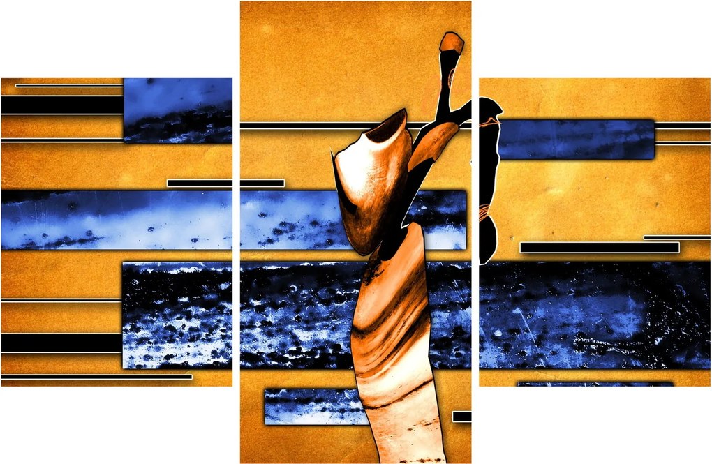 Tablou picturii abstracte (90x60 cm)