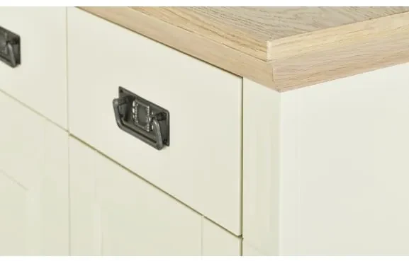 Comoda Cu 2 Usi Si 2 Sertare Cremona, 87.6 Cm