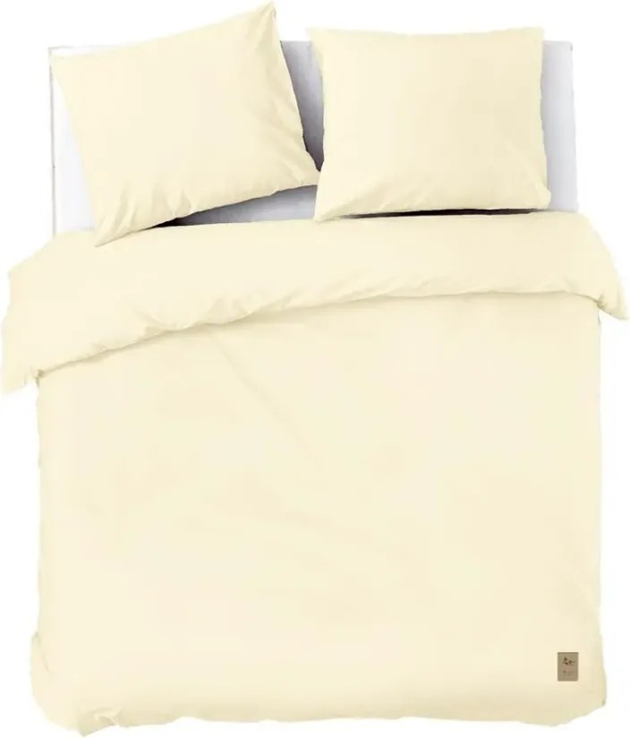 Lenjerie de pat din bumbac FOREVER COLOURS galbenă Dimensiune lenjerie de pat: 2 buc 60 x 70 cm | 260 x 220 cm