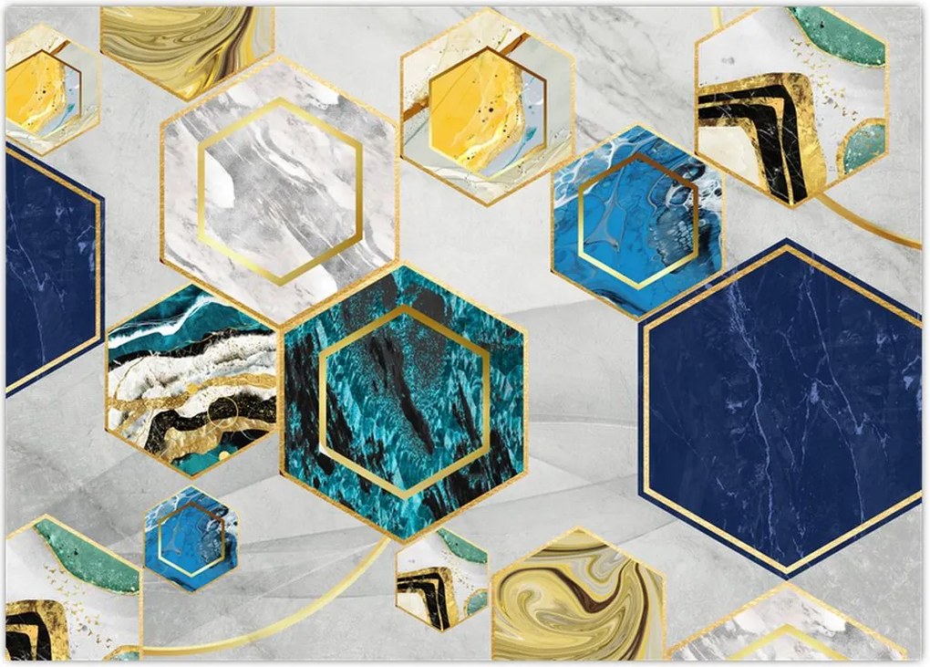 Tablou - Compoziție de marmură (70x50 cm)