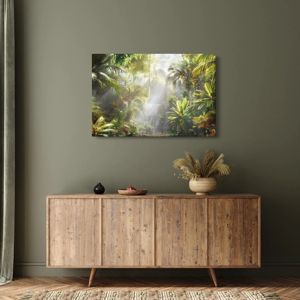 Tablou - Pădure tropicală (90x60 cm)