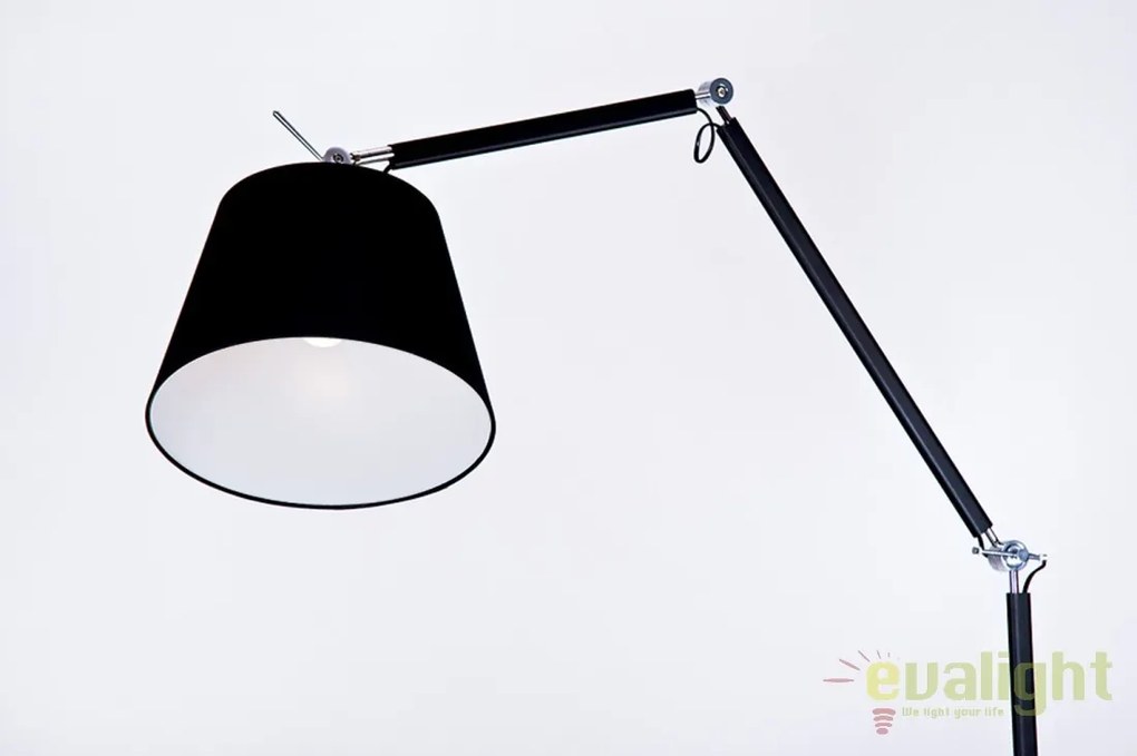 Lampadar directionabil design modern ZYTA L negru