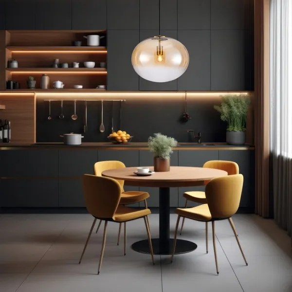 Lustră pe cablu CAMPANIA 1xE27/60W/230V auriu