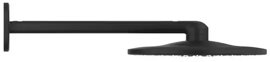 Palarie si brat de dus Grohe Rainshower SmartActive 310 negru mat 2 functii