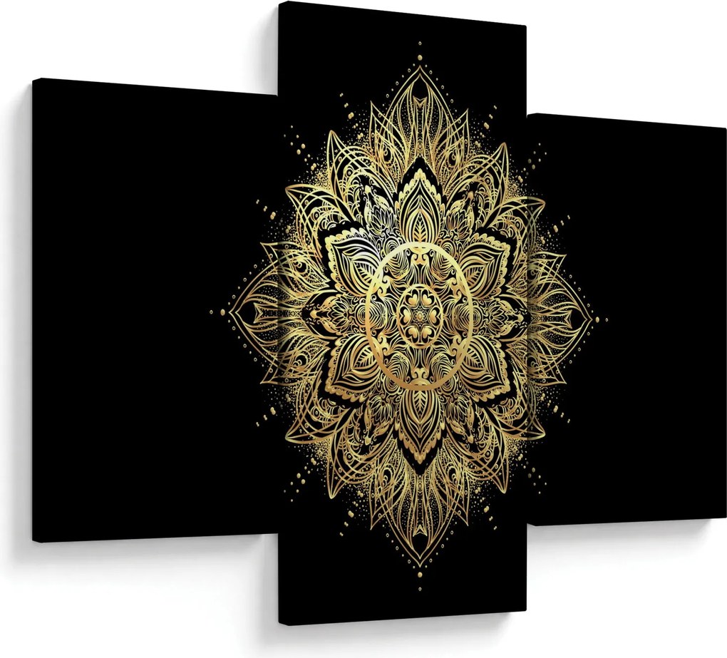 Tablou - Mandala bogăției (90x60 cm)