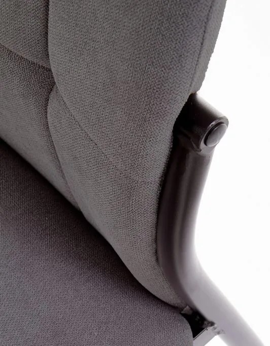 Scaun de bucaterie Muriel, gri/negru