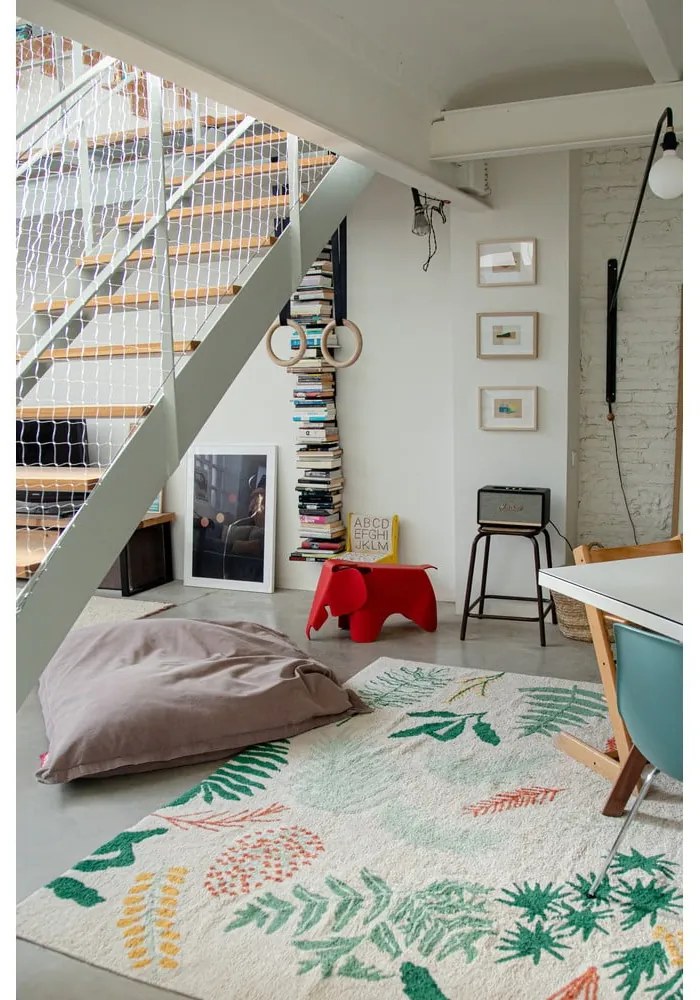 Covor pentru copii lavabil/țesut manual din bumbac 170x240 cm Botanic Plants – Lorena Canals