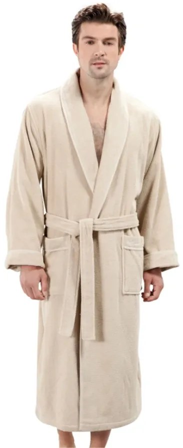 Halat pentru bărbați LORD Bej / Beige XL