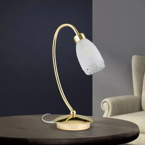 Lampă de masă ORION CARLA, 1xG9/28W/230V, aurie