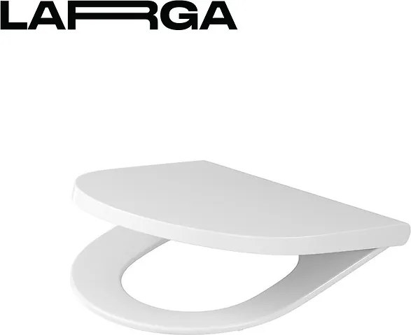 Capac vas wc oval, duroplast, Cersanit Larga