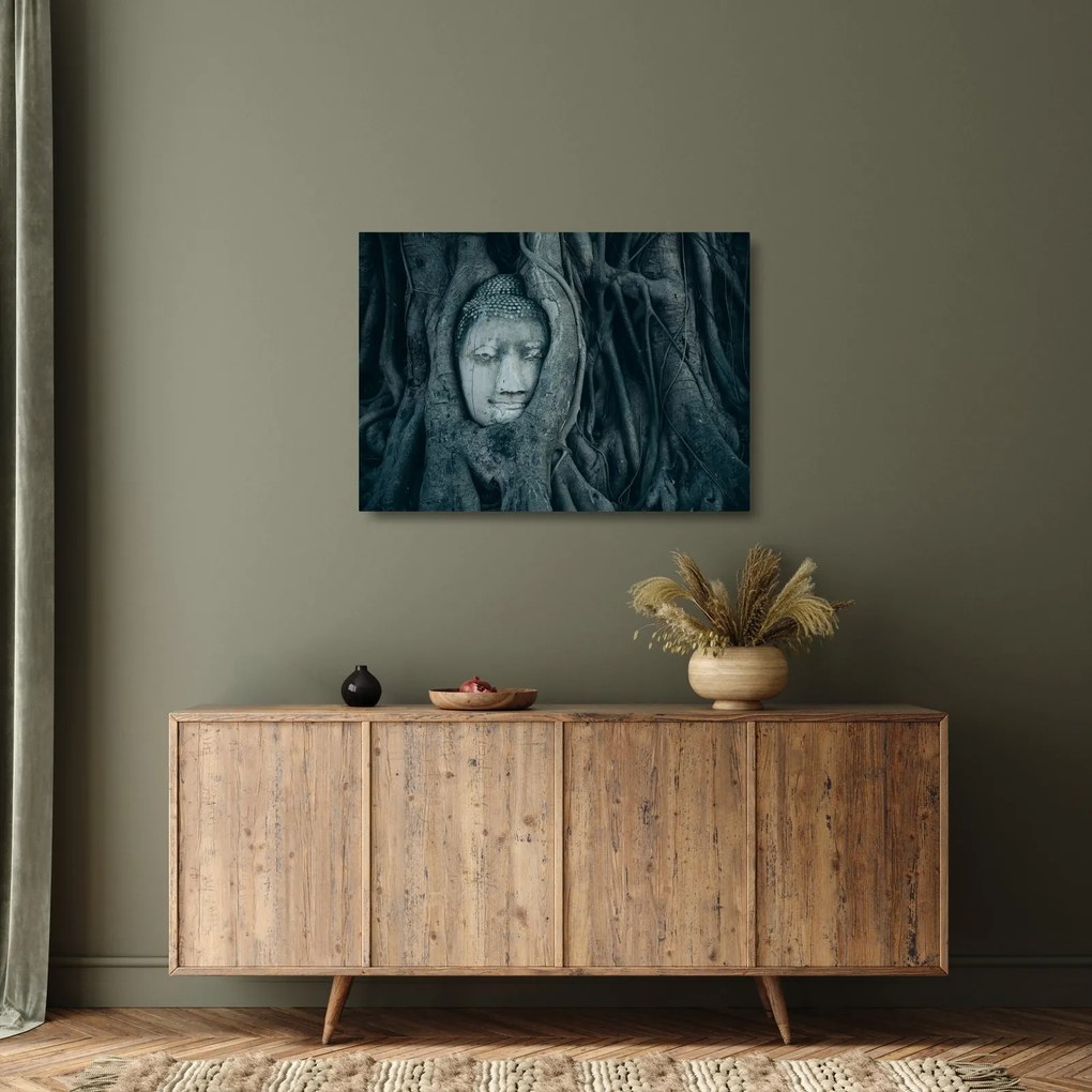 Tablou pe sticlă - Fața Thailandeză (70x50 cm)