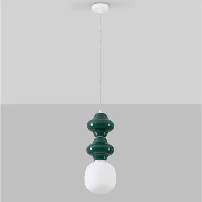 Pendul ceramic design modern CHIC verde