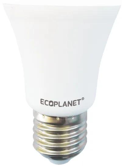 Set 10 buc - Bec LED Ecoplanet, E27, 12W (100W), 1140 LM, F, lumina rece 6500K, Mat Lumina rece - 6500K, 10 buc