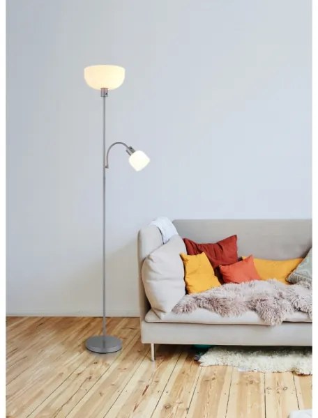 Globo 59947 - Lampă de podea HINTON, 1xE27/40W/230V + 1xE14/25W