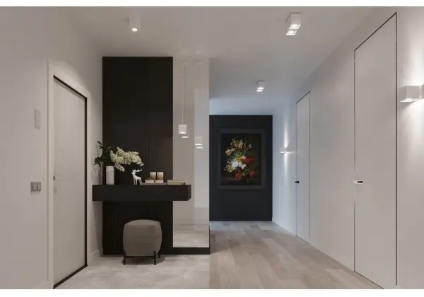 Lustră pe cablu QUAD 1 1xGU10/40W/230V alb