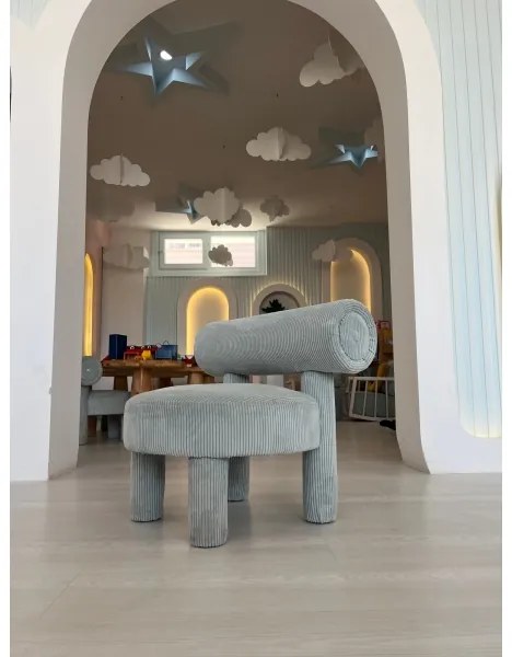 Fotoliu pentru copii MAVI, albastru