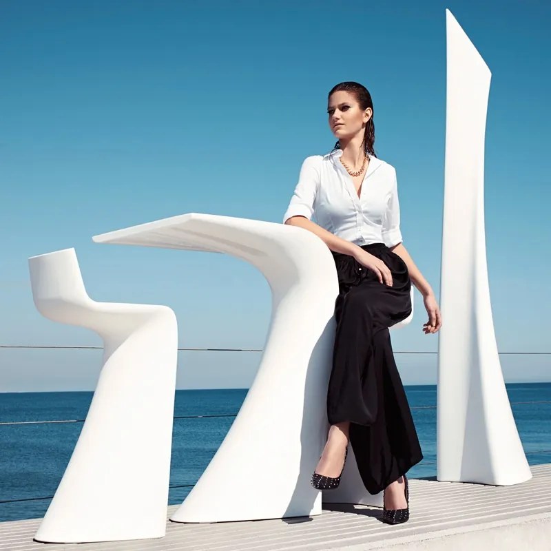 Masa de bar exterior / interior design modern premium WING BAR TABLE 53032 Vondom